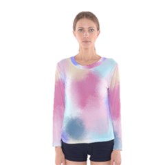 Pastel Ballons, Ballons, Women s Long Sleeve T-shirt