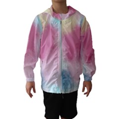 Pastel Ballons, Ballons, Kids  Hooded Windbreaker