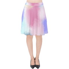 Pastel Ballons, Ballons, Velvet High Waist Skirt by kyorashop23