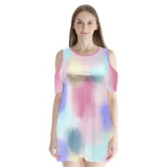 Pastel Ballons, Ballons, Shoulder Cutout Velvet One Piece