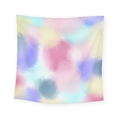 Pastel Ballons, Ballons, Square Tapestry (small)