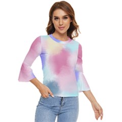 Pastel Ballons, Ballons, Bell Sleeve Top