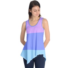 Pastel Colour, Blue, Lilac, Orange, Pastel, Pink, Romance Sleeveless Tunic by kyorashop23