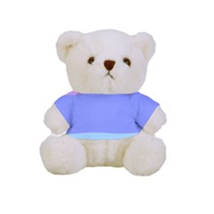 Pastel Colour, Blue, Lilac, Orange, Pastel, Pink, Romance Full Print Cuddly Teddy Bear by kyorashop23