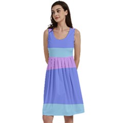 Pastel Colour, Blue, Lilac, Orange, Pastel, Pink, Romance Classic Skater Dress by kyorashop23