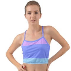 Pastel Colour, Blue, Lilac, Orange, Pastel, Pink, Romance Mini Tank Bikini Top by kyorashop23