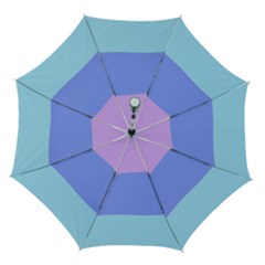 Pastel Colour, Blue, Lilac, Orange, Pastel, Pink, Romance Automatic Folding Umbrella With Case (medium) by kyorashop23