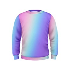 Pastel Rainbow, Color Kids  Sweatshirt