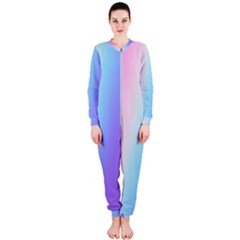 Pastel Rainbow, Color Onepiece Jumpsuit (ladies)