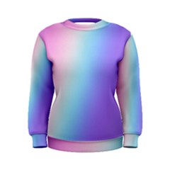 Pastel Rainbow, Color Women s Sweatshirt