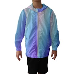 Pastel Rainbow, Color Kids  Hooded Windbreaker