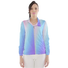 Pastel Rainbow, Color Women s Windbreaker