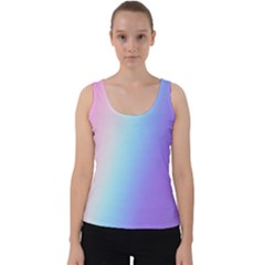 Pastel Rainbow, Color Velvet Tank Top by kyorashop23