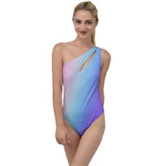 Pastel Rainbow, Color To One Side Swimsuit by kyorashop23