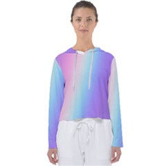 Pastel Rainbow, Color Women s Slouchy Sweat