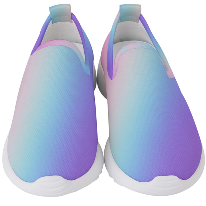 Pastel Rainbow, Color Kids  Slip On Sneakers