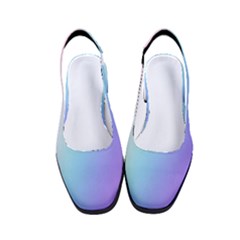 Pastel Rainbow, Color Women s Classic Slingback Heels by kyorashop23