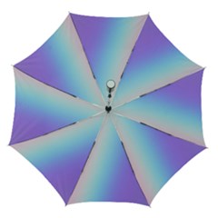 Pastel Rainbow, Color Automatic Folding Umbrella With Case (medium) by kyorashop23