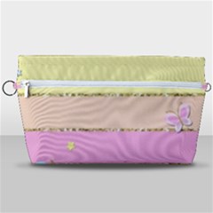 Pastel, Butterfly, Spring, Stripes, Handbag Organizer by kyorashop23