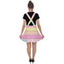 Pastel, Butterfly, Spring, Stripes, Velvet Suspender Skater Skirt View2