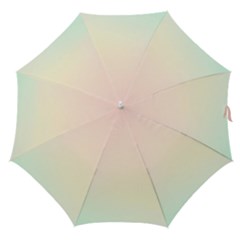 Rainbow Pastel, Purple, Gradient, Light, Led, Pink, Simple Straight Umbrellas by kyorashop23