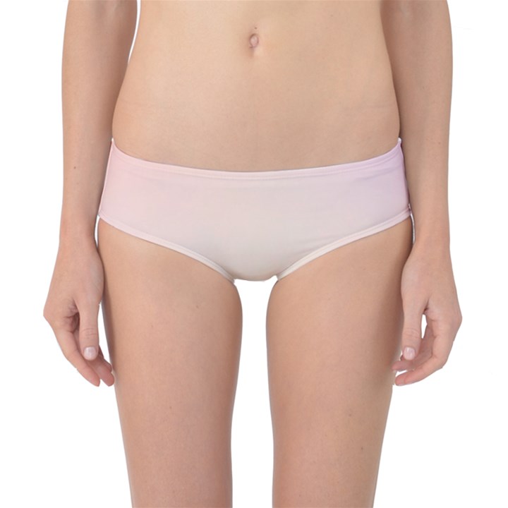 Rainbow Pastel, Purple, Gradient, Light, Led, Pink, Simple Classic Bikini Bottoms