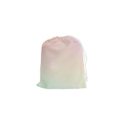 Rainbow Pastel, Purple, Gradient, Light, Led, Pink, Simple Drawstring Pouch (xs) by kyorashop23