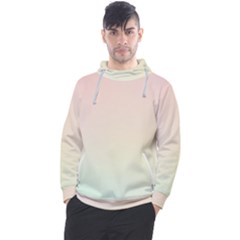 Rainbow Pastel, Purple, Gradient, Light, Led, Pink, Simple Men s Pullover Hoodie