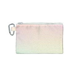 Rainbow Pastel, Purple, Gradient, Light, Led, Pink, Simple Canvas Cosmetic Bag (small) by kyorashop23