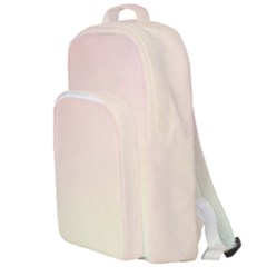 Rainbow Pastel, Purple, Gradient, Light, Led, Pink, Simple Double Compartment Backpack by kyorashop23