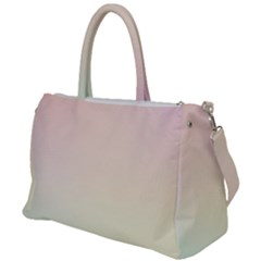 Rainbow Pastel, Purple, Gradient, Light, Led, Pink, Simple Duffel Travel Bag by kyorashop23