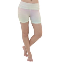 Rainbow Pastel, Purple, Gradient, Light, Led, Pink, Simple Lightweight Velour Yoga Shorts by kyorashop23