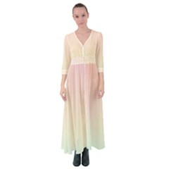 Rainbow Pastel, Purple, Gradient, Light, Led, Pink, Simple Button Up Maxi Dress by kyorashop23