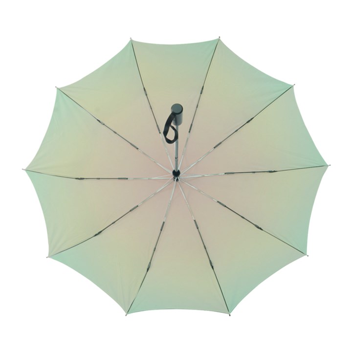 Rainbow Pastel, Purple, Gradient, Light, Led, Pink, Simple Automatic Folding Umbrella with Case (Large)