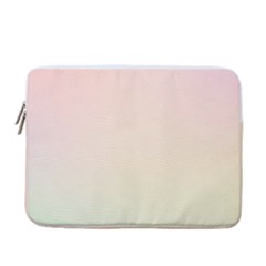 Rainbow Pastel, Purple, Gradient, Light, Led, Pink, Simple 13  Vertical Laptop Sleeve Case With Pocket by kyorashop23