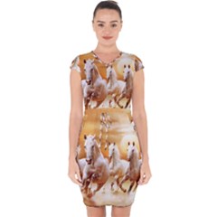 Seven Horses, Sun Capsleeve Drawstring Dress  by kyorashop23