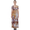 Seven Horses, Sun High Waist Short Sleeve Maxi Dress View1