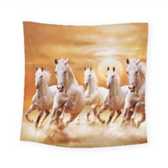 Seven Horses, Sun Square Tapestry (small)