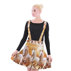 Seven Horses, Sun Suspender Skater Skirt by kyorashop23