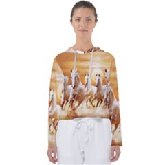 Seven Horses, Sun Women s Slouchy Sweat