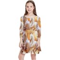 Seven Horses, Sun Kids  Quarter Sleeve Skater Dress View1