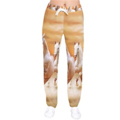 Seven Horses, Sun Women Velvet Drawstring Pants