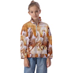 Seven Horses, Sun Kids  Half Zip Hoodie