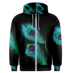 Shree Krishna, Feather, Lord, Rainbows Men s Zipper Hoodie