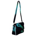 Shree Krishna, Feather, Lord, Rainbows Shoulder Bag with Back Zipper View1