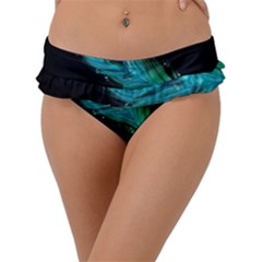 Shree Krishna, Feather, Lord, Rainbows Frill Bikini Bottoms by kyorashop23