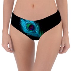 Shree Krishna, Feather, Lord, Rainbows Reversible Classic Bikini Bottoms by kyorashop23