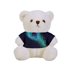 Shree Krishna, Feather, Lord, Rainbows Full Print Cuddly Teddy Bear by kyorashop23