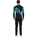 Shree Krishna, Feather, Lord, Rainbows Men s Long Sleeve Rash Guard View2