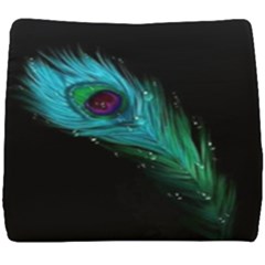 Shree Krishna, Feather, Lord, Rainbows Seat Cushion by kyorashop23